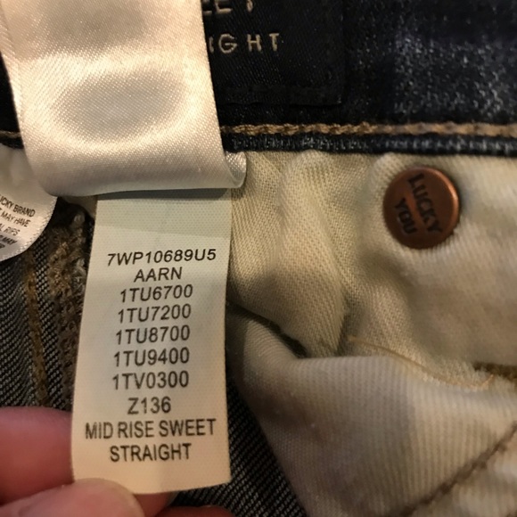 Lucky Brand Jeans Size 2/26 - Picture 4 of 5